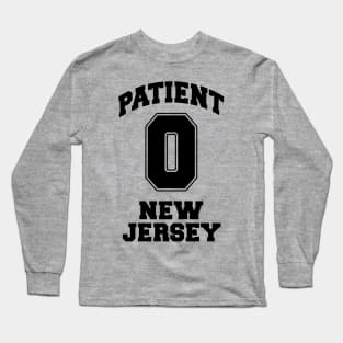 Patient Zero Zombie New Jersey - Black Long Sleeve T-Shirt